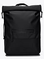Rains Trail Rolltop Backpack Black