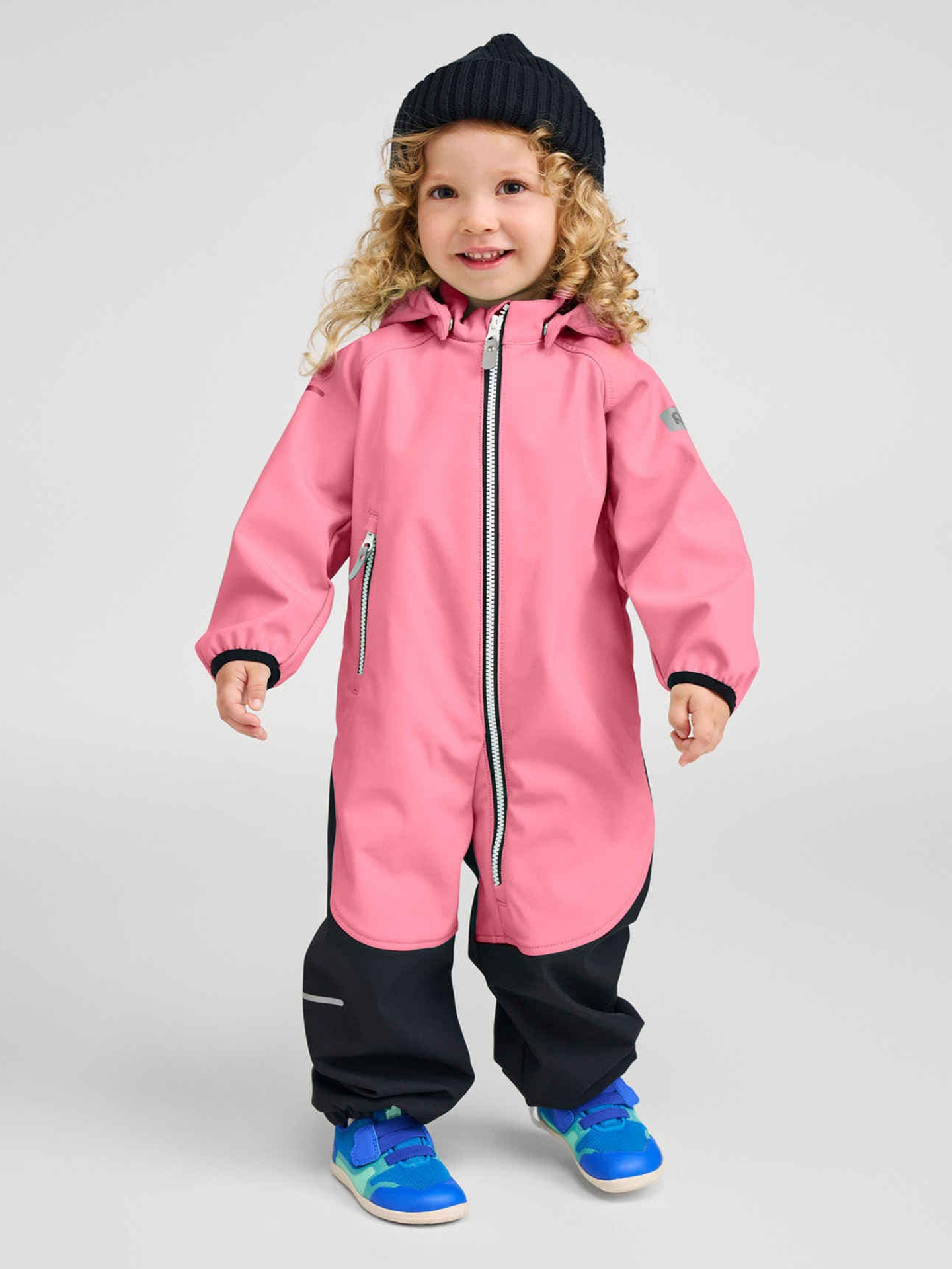 Reima Mjosa Softshell overall Soft coral