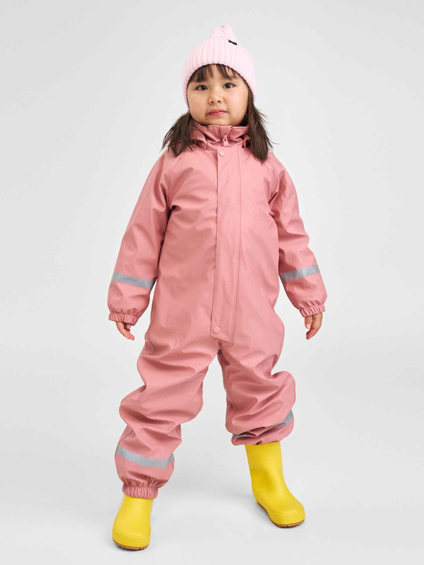 Reima Rapakko Rain overall Rose blush