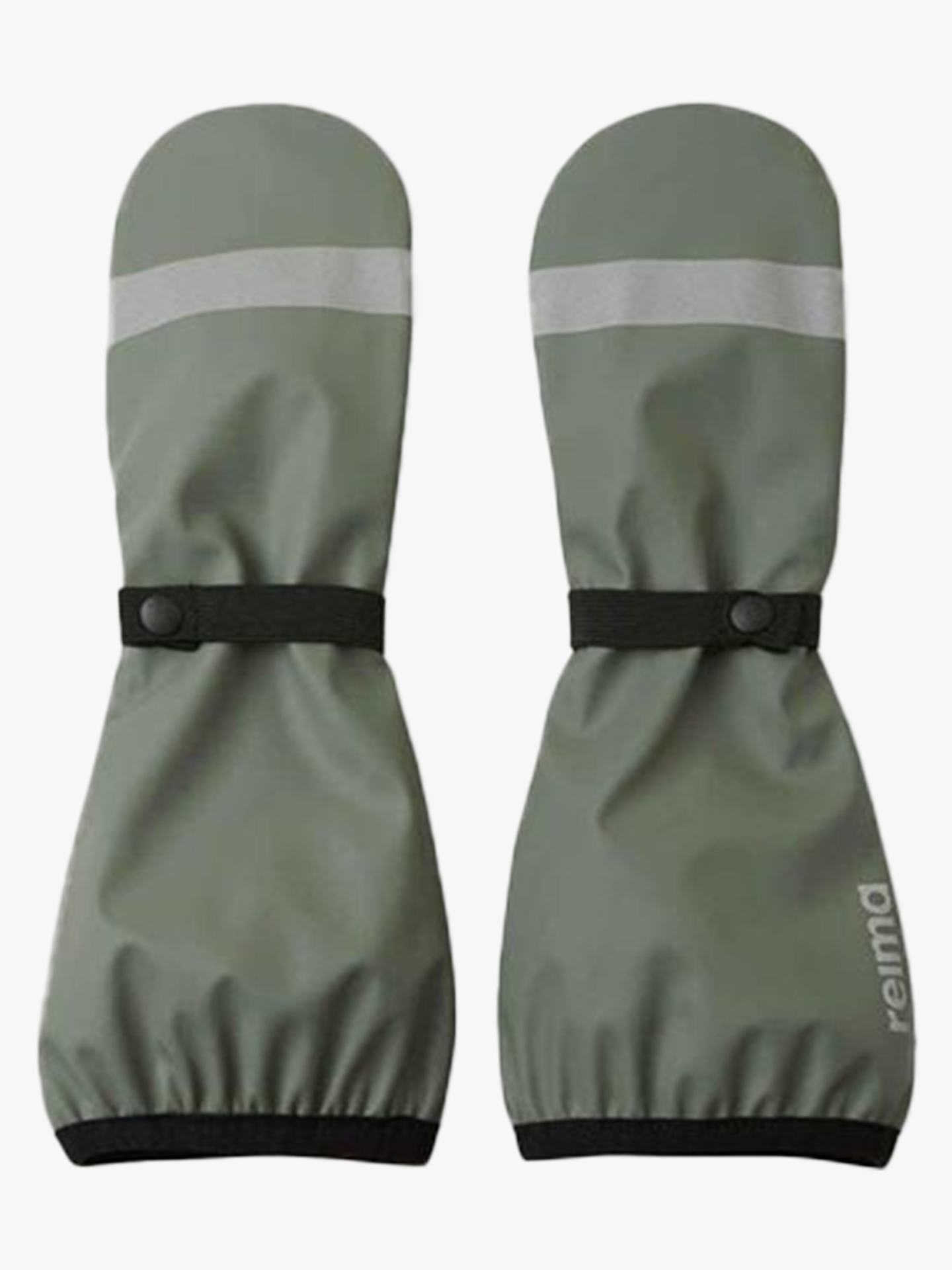 Reima Puro Rain Mittens Greyish Green