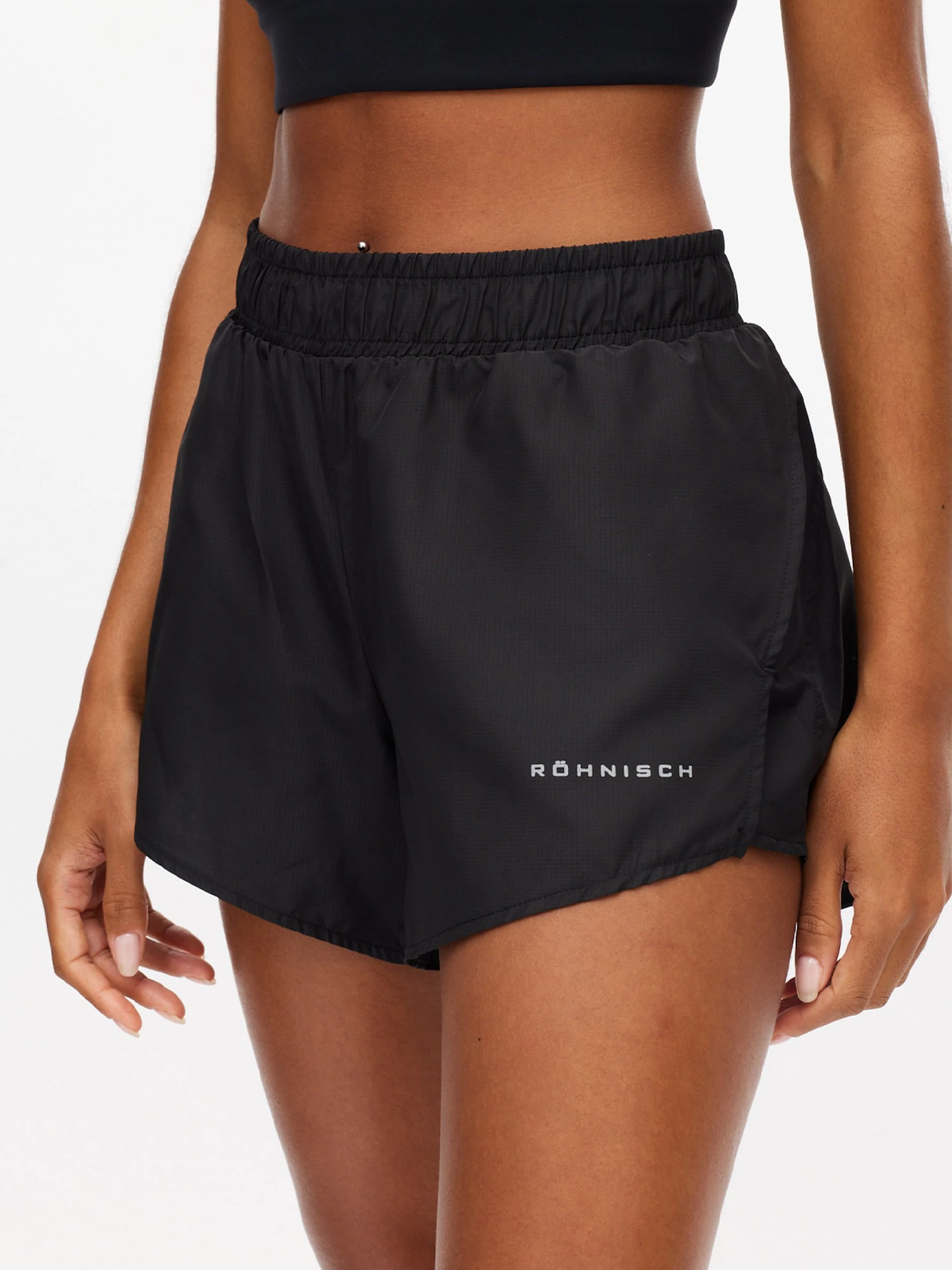 Röhnisch Wind Shield Run Shorts Black