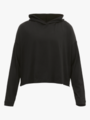 Röhnisch Soft Cropped Hoodie Black