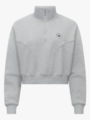 Röhnisch Soft Sweat Half Zip Grey Melange