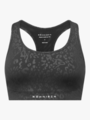 Röhnisch Flattering Mesh Sportsbra Leo Emboss Black
