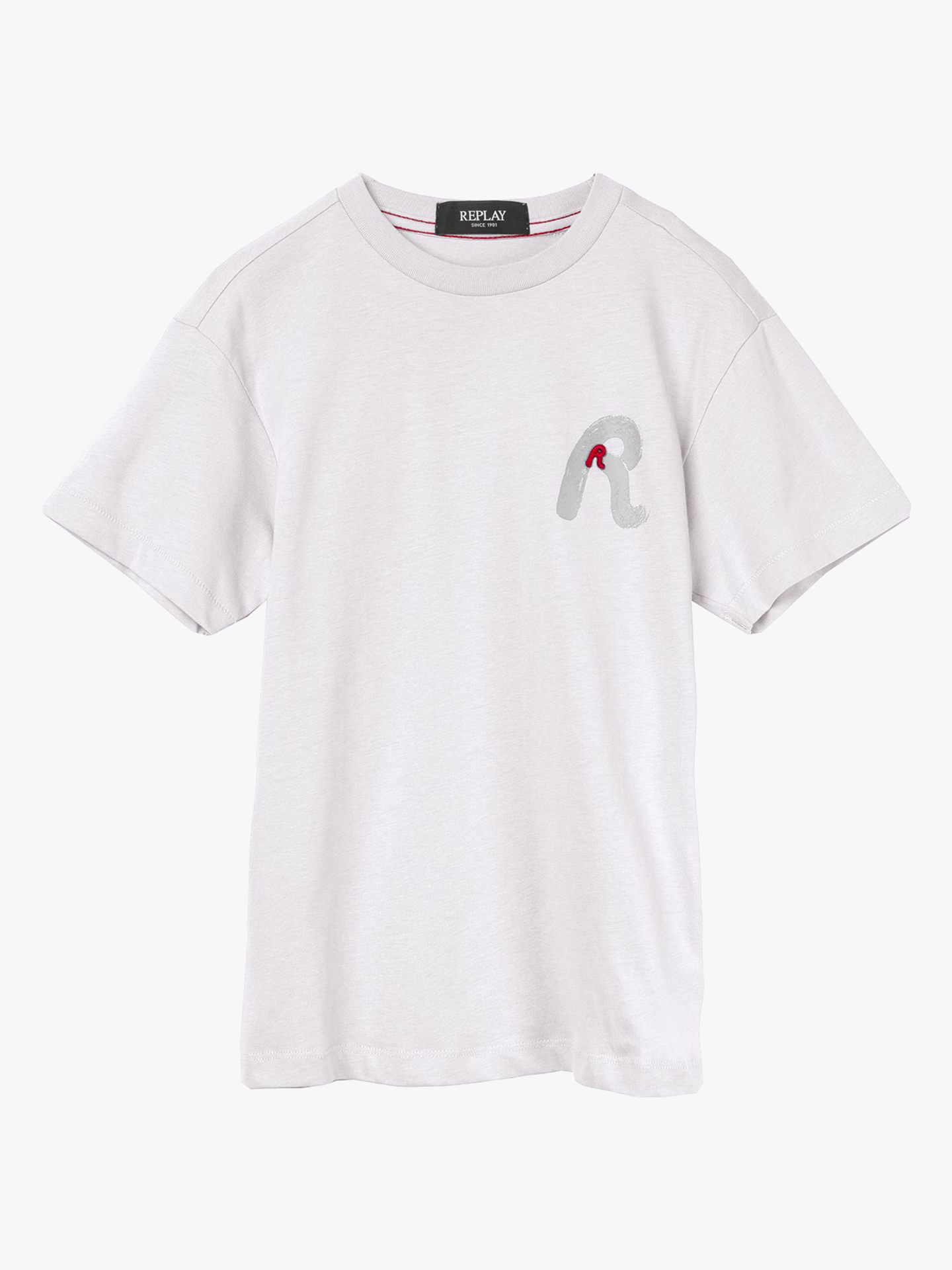 Replay Big R Tee White