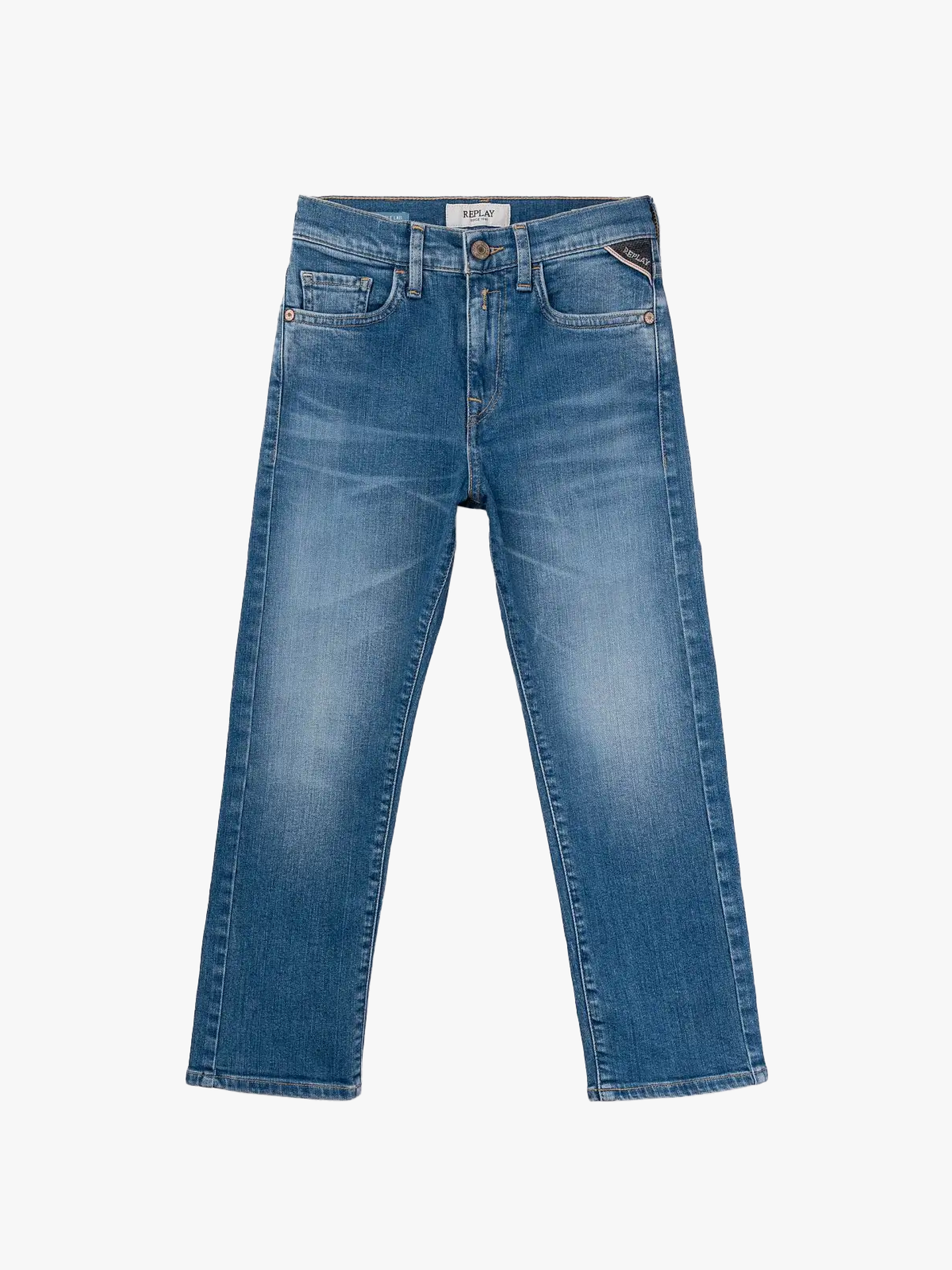 Replay Gekow Regulat Slim Fit Medium Blue