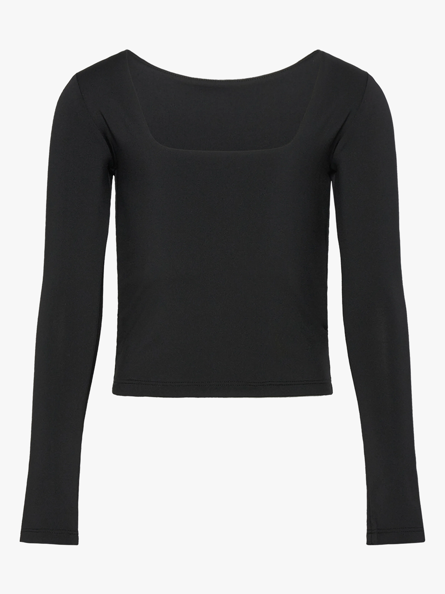 Rosemunde Billie Reversible Long Sleeve Short T-shirt Black