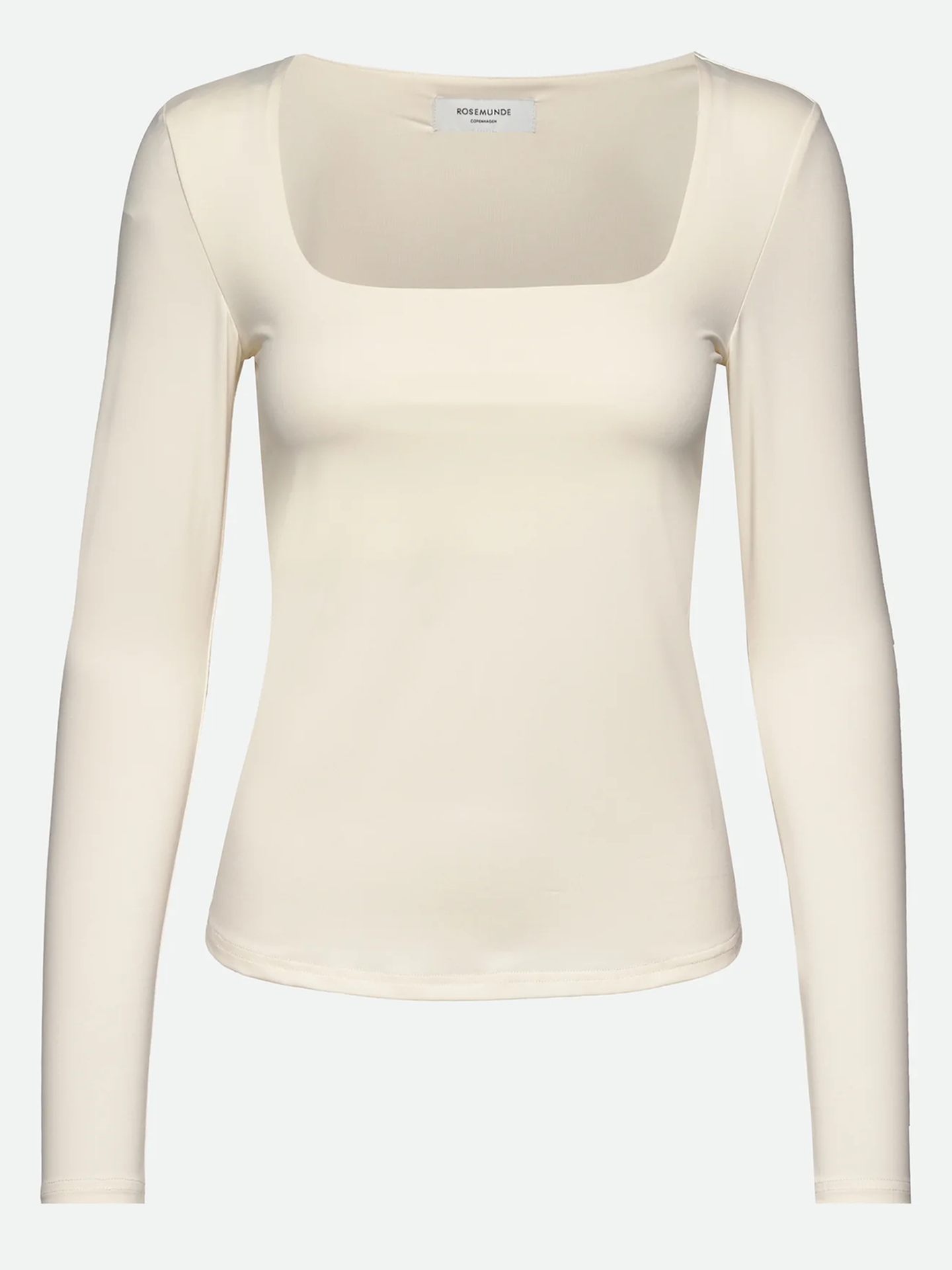 Rosemunde Billie Reversible Long Sleeve Short T-shirt Ivory