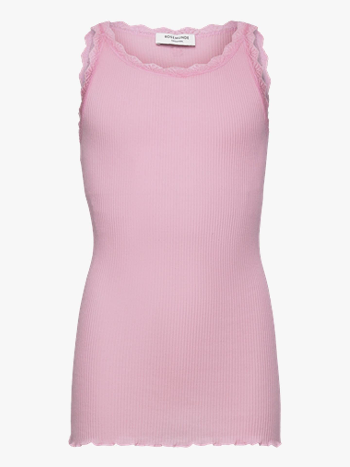 Rosemunde Balta Sleeveless Short Lace Top Dawn Pink