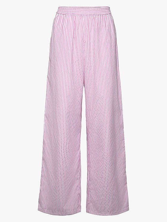 Rosemunde Ivy Straight Trousers Pink-a-boo stripe