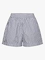 Rosemunde Ivy Straight Shorts Navy Stripe