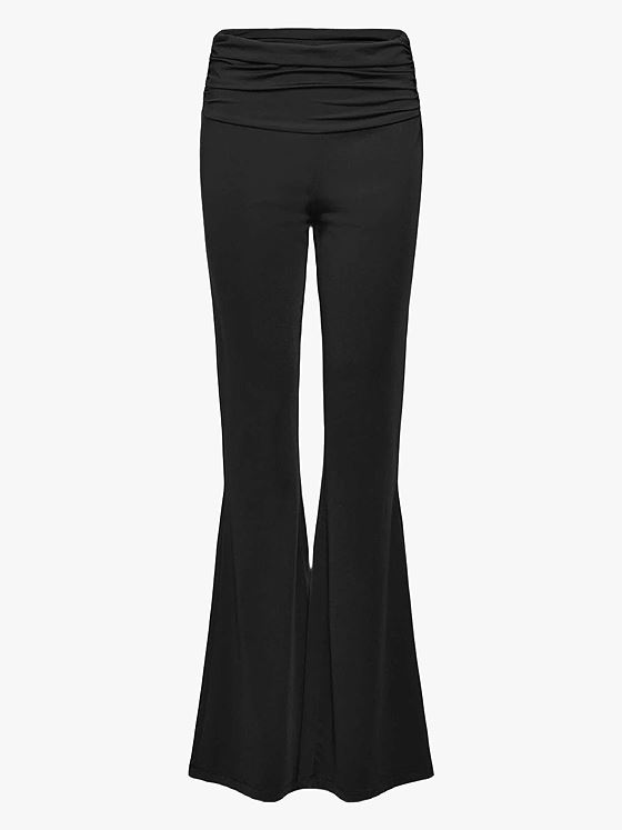 Rosemunde Billie Mid Waist Long Trousers Black