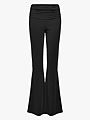 Rosemunde Billie Mid Waist Long Trousers Black