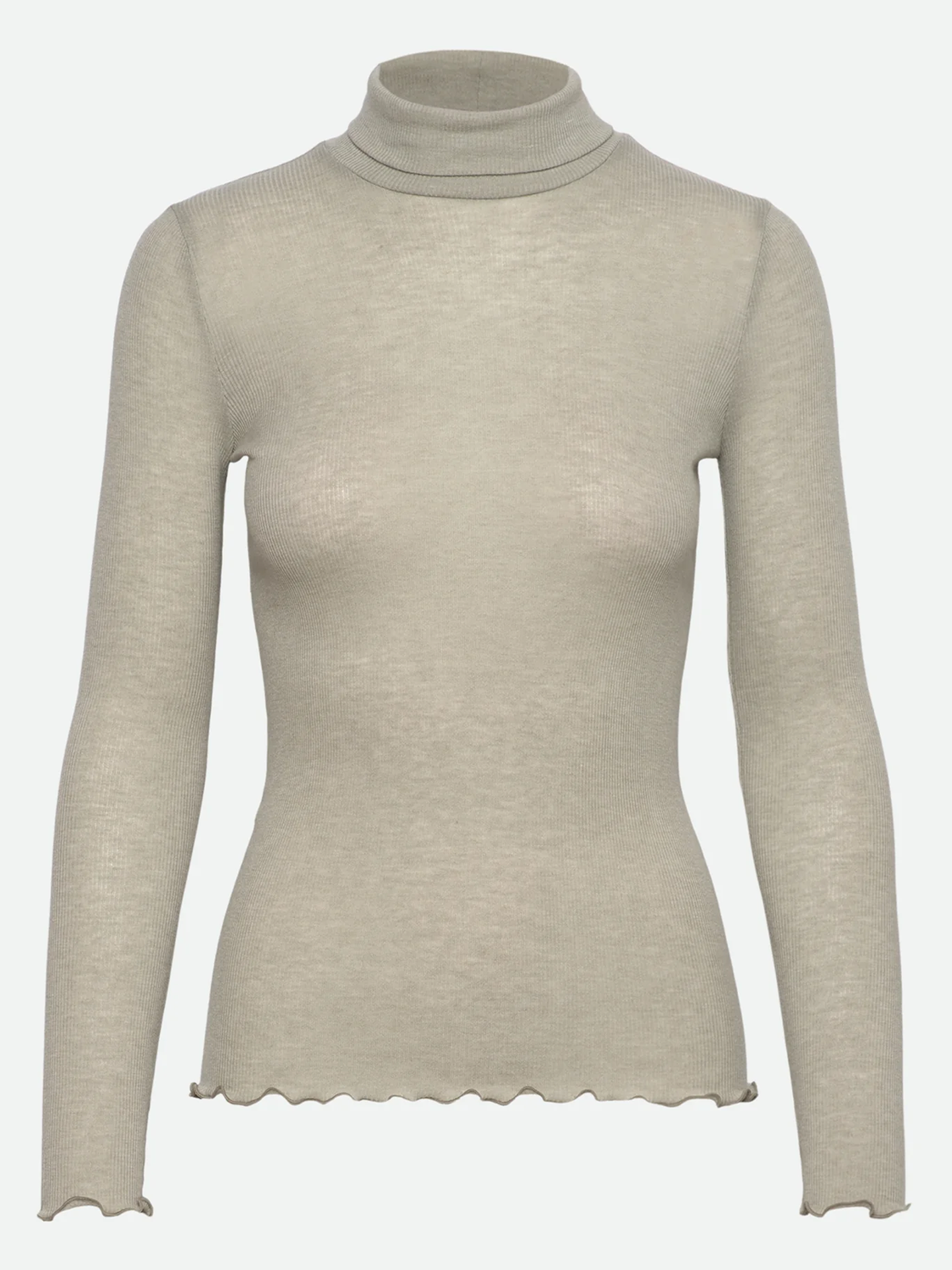 Rosemunde Burlington Long Sleeve Regular T-neck Abbey stone