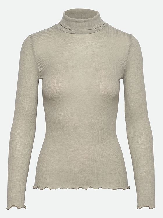 Rosemunde Burlington Long Sleeve Regular T-neck Abbey stone