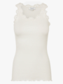 Rosemunde Babette Silk Top With Lace Ivory