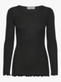 Rosemunde Burlington Long Sleeve Regular O-Neck Black