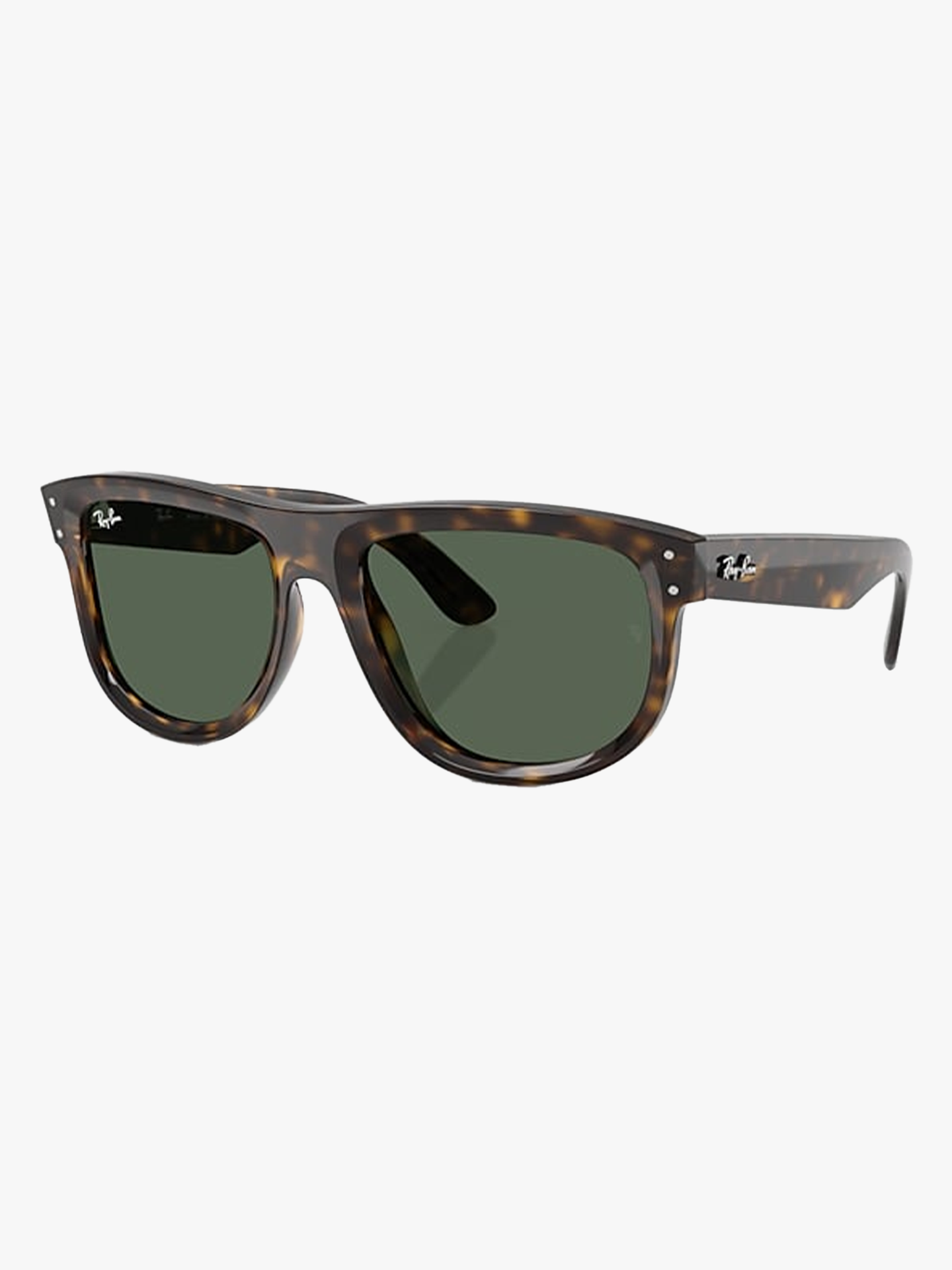 Ray-Ban Boyfriend Reverse Frame: Polished Dark Havana / Lenses: Dark Green