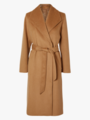 Selected Femme Rosa Wool Coat Tobacco