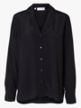 Selected Femme Kamma Long Sleeve Shirt Black