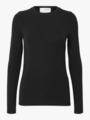 Selected Femme Manja Long Sleeve O-Neck Black
