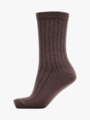 Selected Femme Bobby Wool Sock Brownie