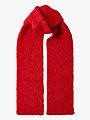 Selected Femme Fiona Alpaca Blend Scarf Equestrian Red