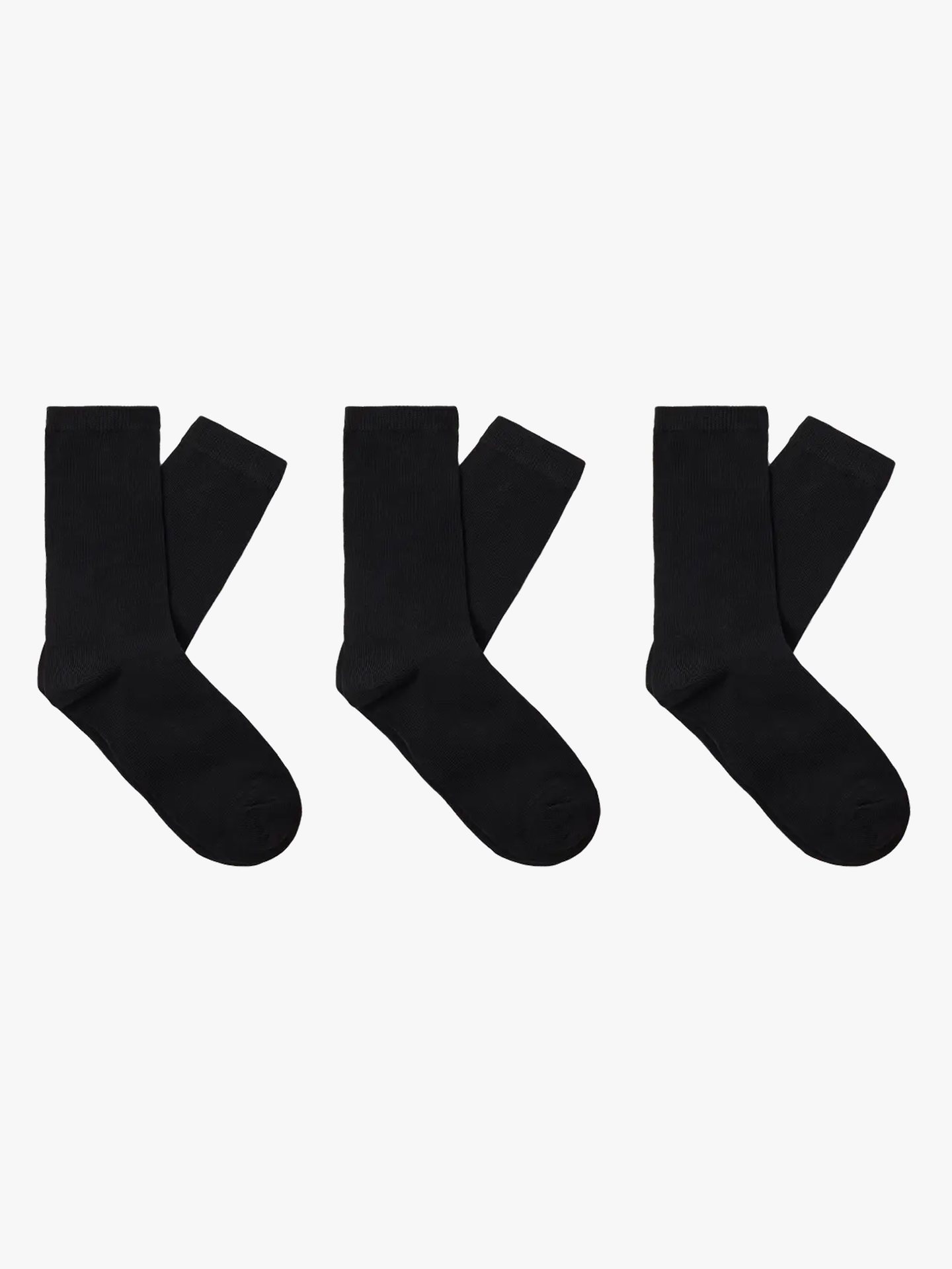 Selected Femme Chloe 3-Pack Sock Black