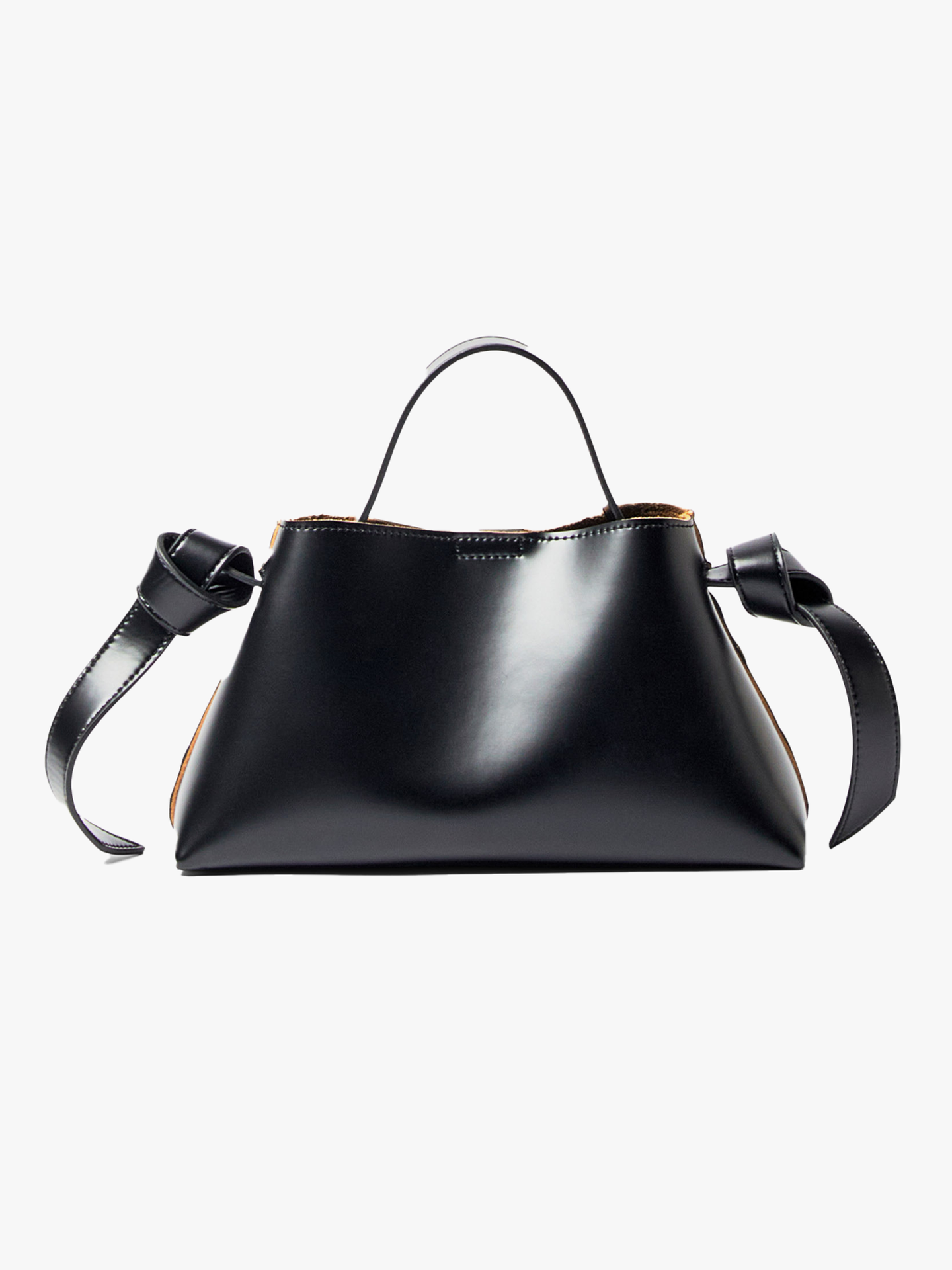 Selected Femme Stella Mini Leather Bag Black
