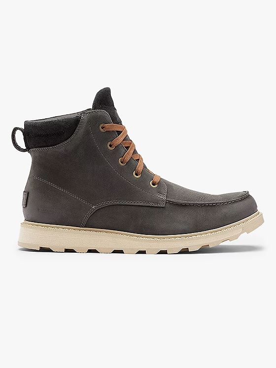 Sorel Madison II Moc Toe Waterproof Coal