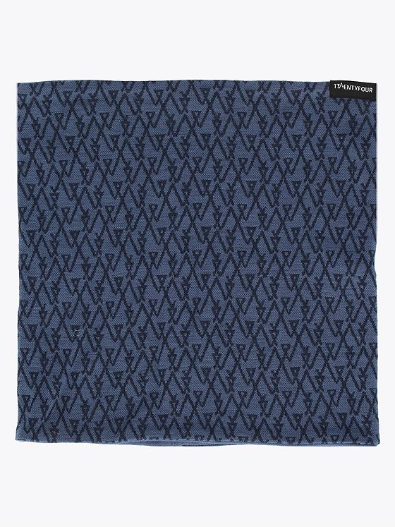 Twentyfour Finse 2W Ullhals Gråblå