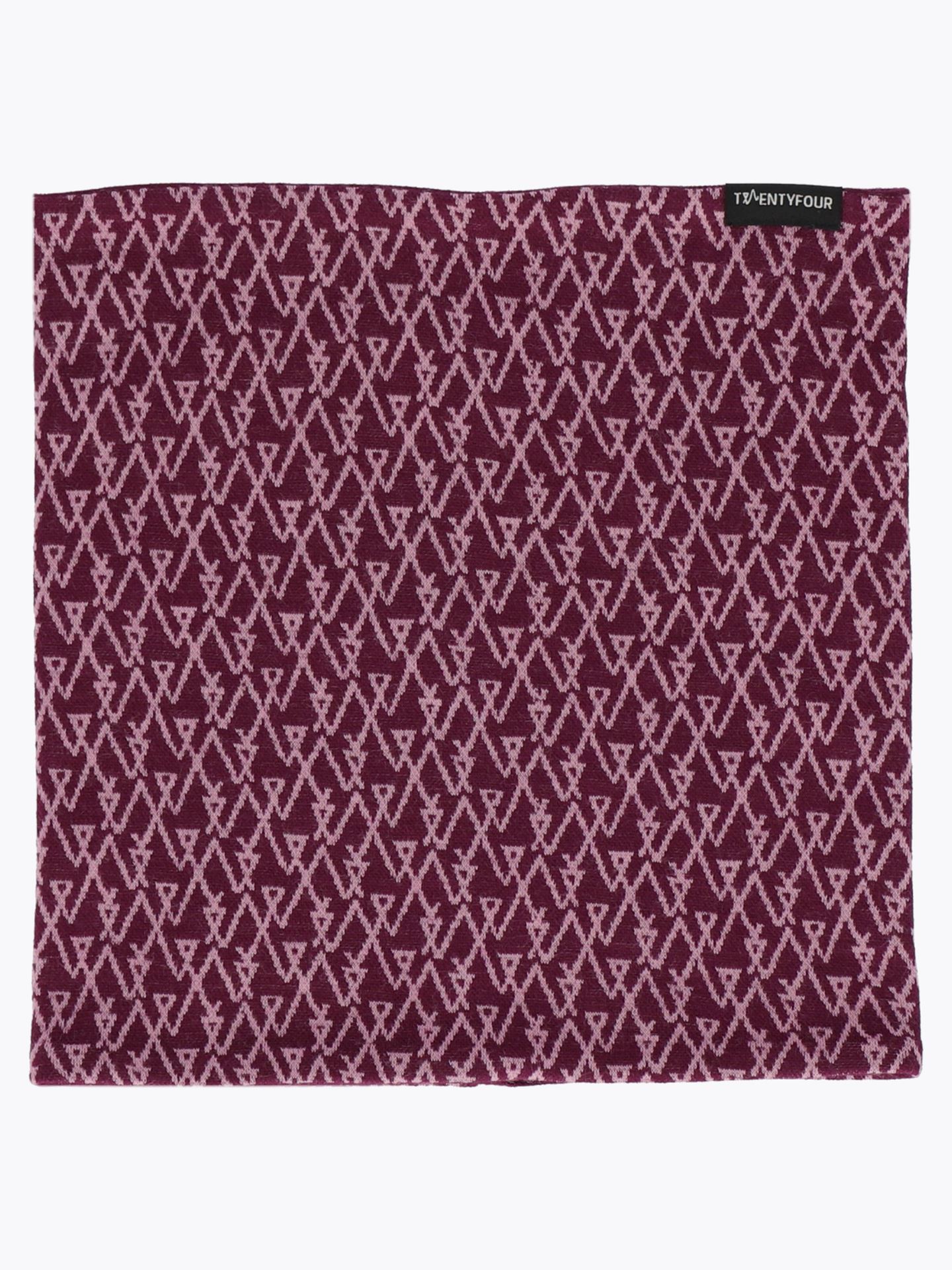 Twentyfour Finse 2W Ullhals Mørk Burgunder