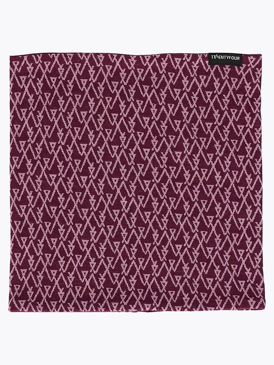 Twentyfour Finse 2W Ullhals Mørk Burgunder