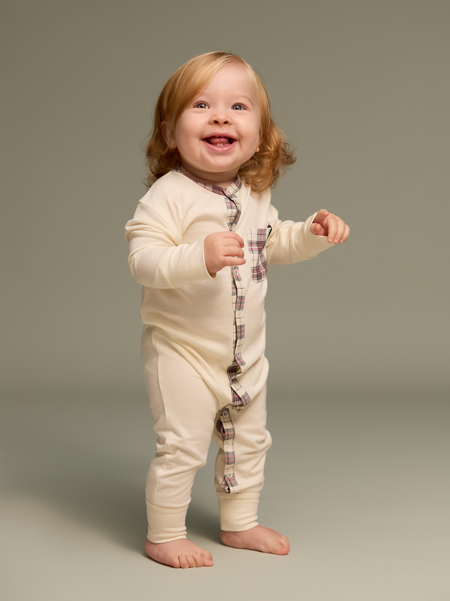 Twentyfour Dreamy Baby Pyjamas Krem