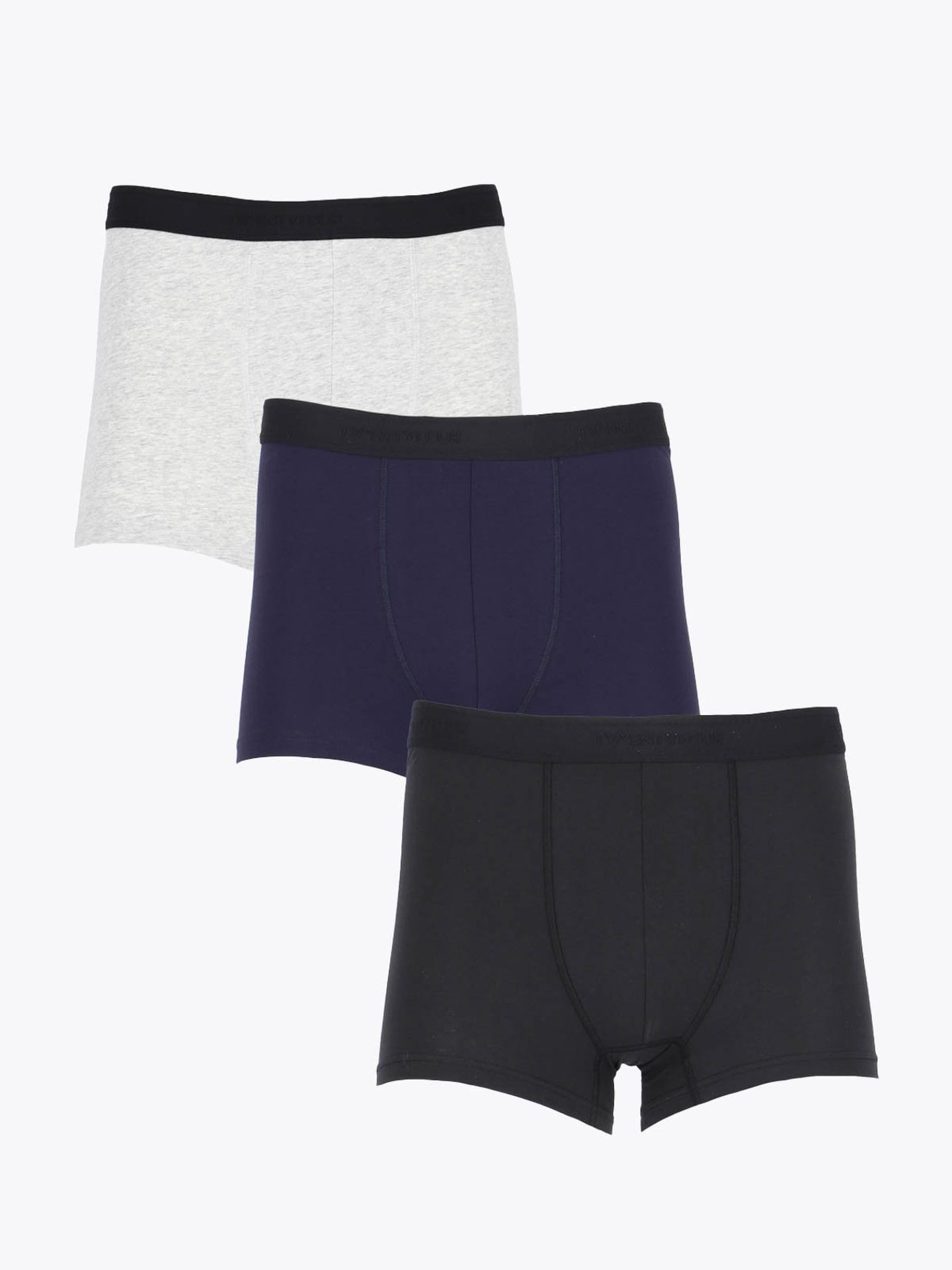 Twentyfour & Boxer 3-Pakk Sort/Marine/Grå