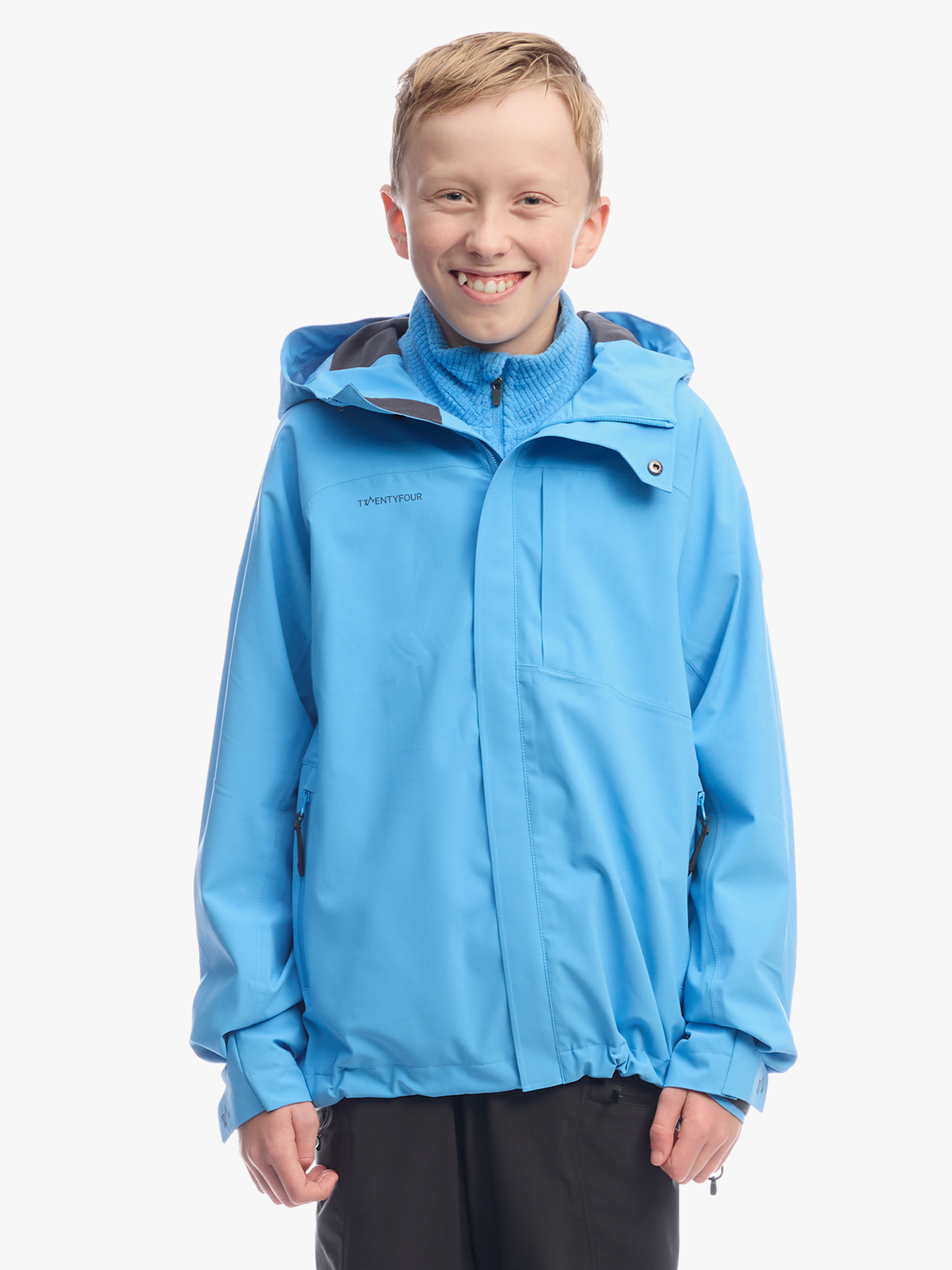 Twentyfour Venture Skalljakke Junior Asurblå