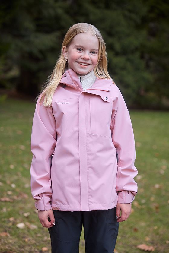 Twentyfour Venture Skalljakke Junior Støvrosa