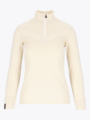 Twentyfour Aurora Oda Ull Half Zip Gråhvit