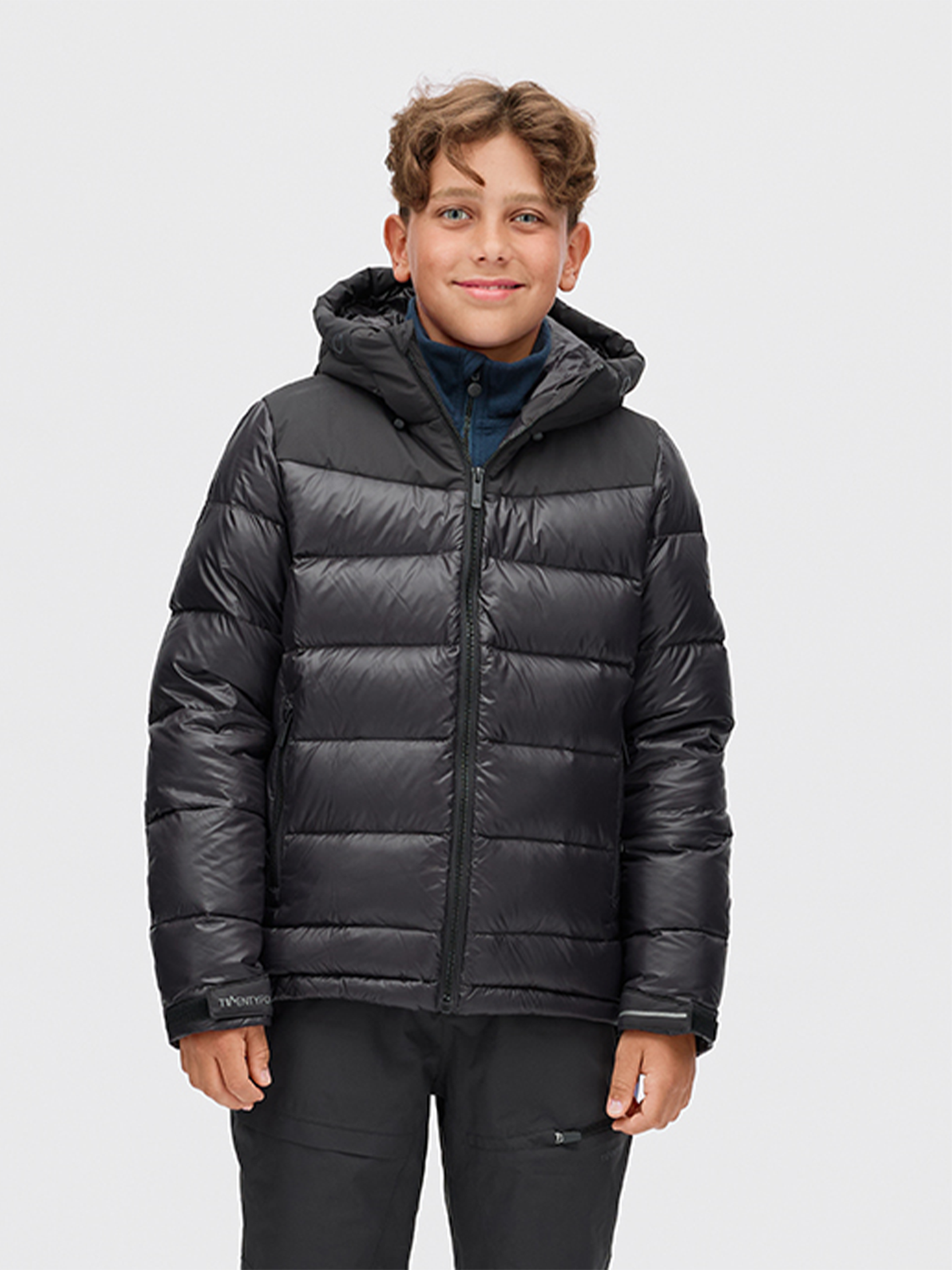Twentyfour Aurora Warm Dunjakke Junior Sort