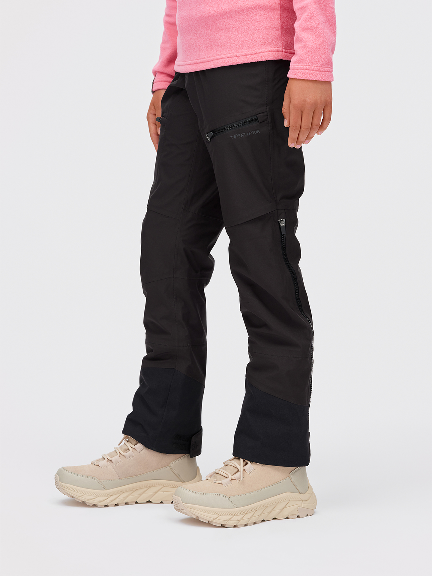 Twentyfour Aurora 3-Lags Skallbukse Junior Sort