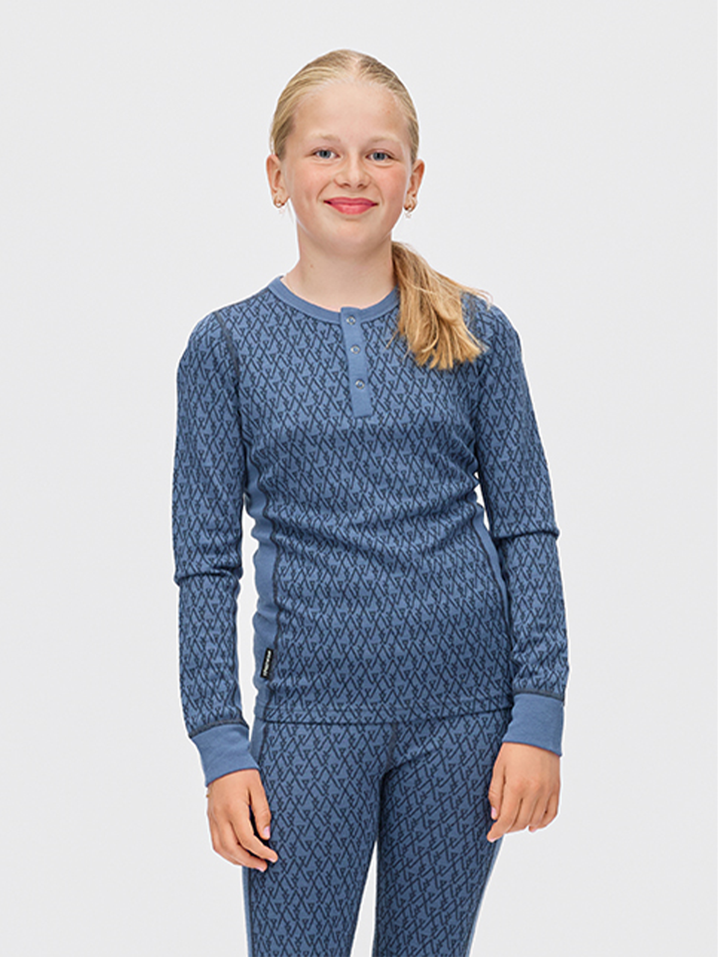 Twentyfour Aurora Aya Ulltopp Junior Gråblå