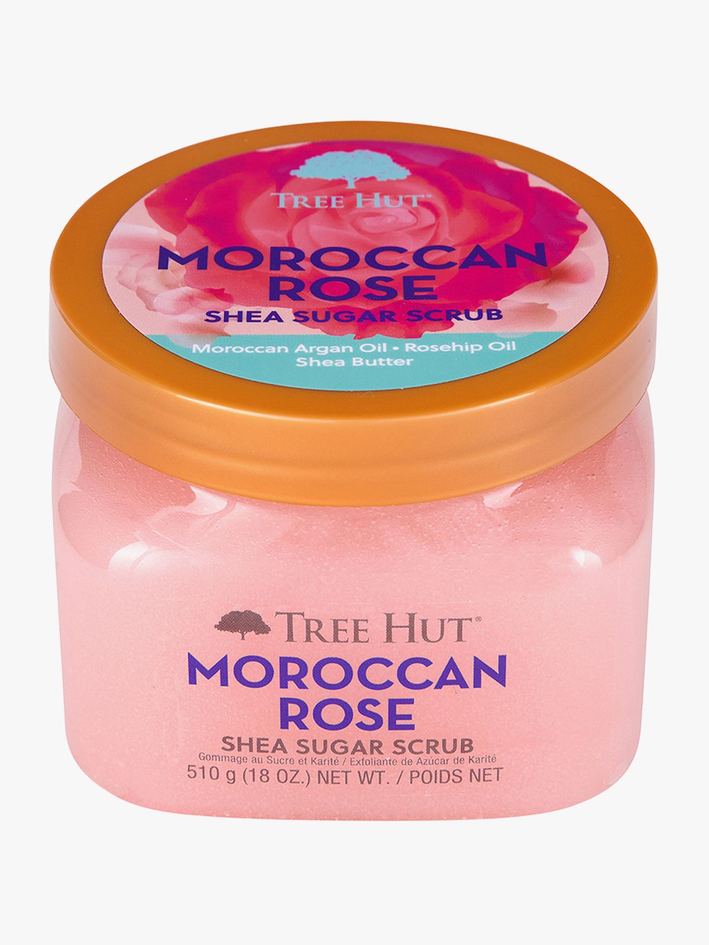 Tree Hut Shea Sugar Scrub Moroccan Rose 510 gram Flerfarget