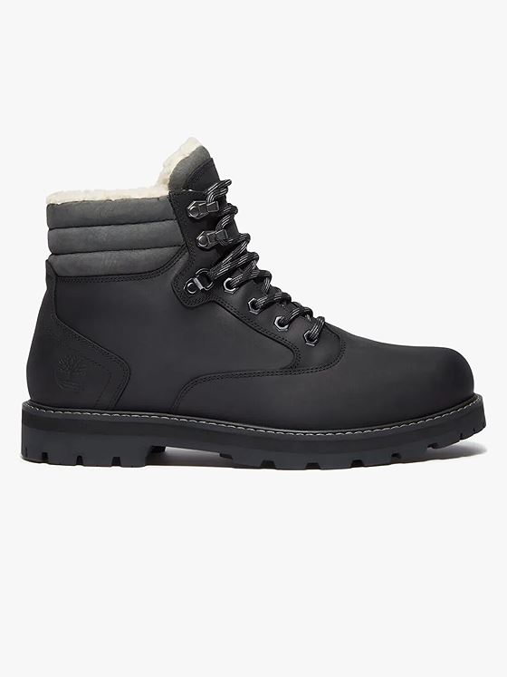 Timberland Britton Road Mid Warm Lined Waterproof Boot Black Full Grain