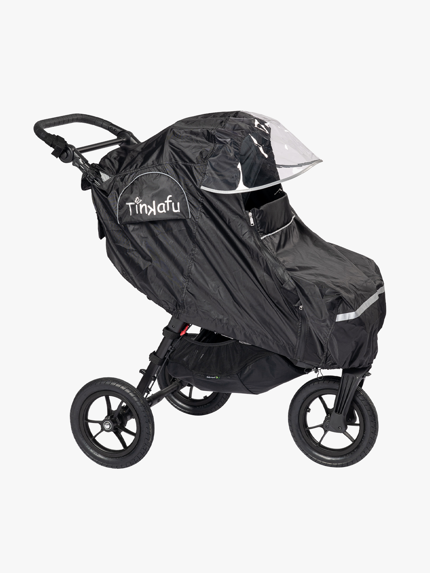 Tinkafu Regntrekk med skjerm Svart