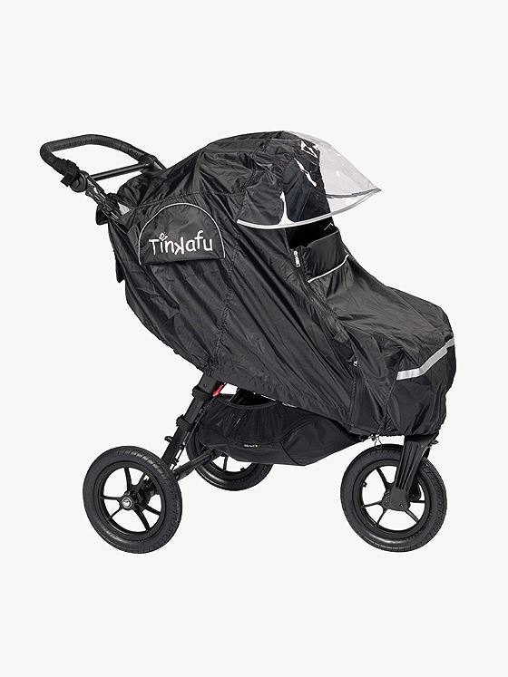 Tinkafu Regntrekk med skjerm Svart