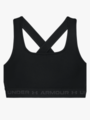 Under Armour Crossback Mid Bra Black / Jet Gray