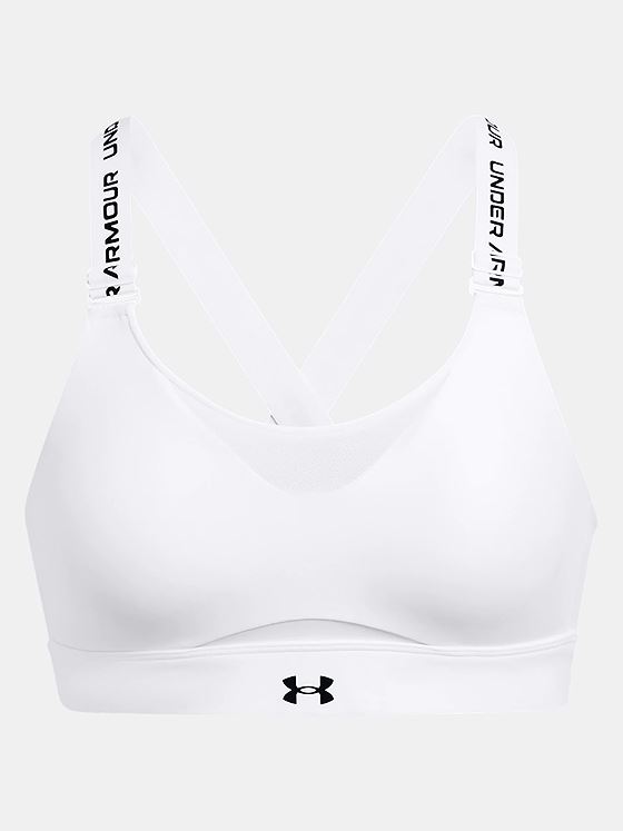 Under Armour Infinity High 2.0 Bra White / Black