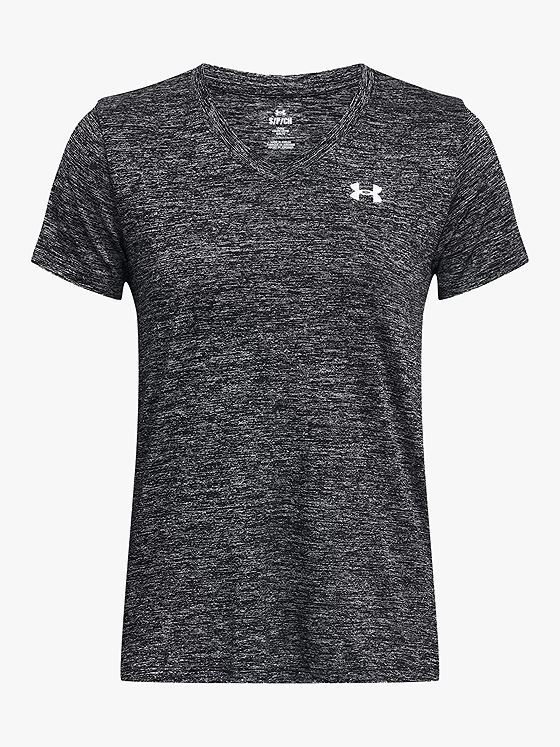 Under Armour Tech Short Sleeve V-Twist Black / White