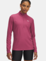 Under Armour Tech Rib 1/2 Zip Fuchsia Dusk / White