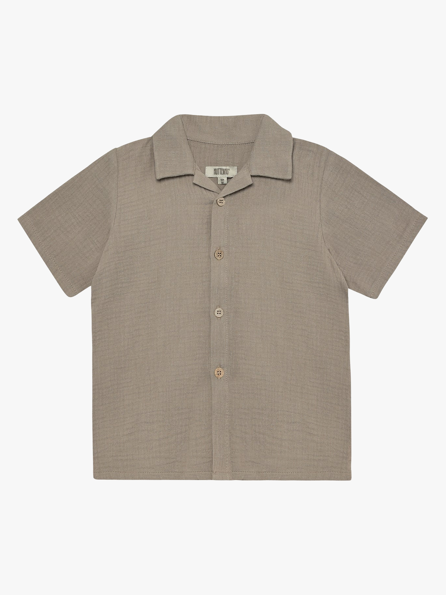 Huttelihut Shirt Short Sleeve Muslin Moon Rock